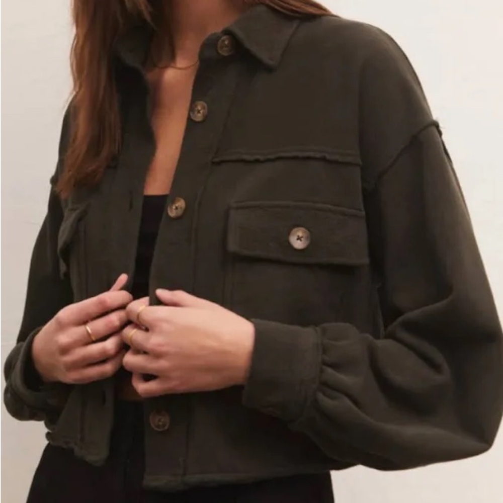NWT Z Supply Abbott Cropped Jacket XLarge